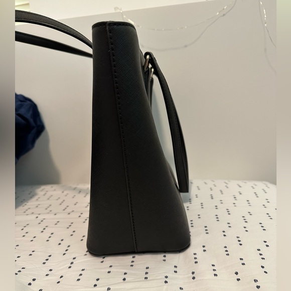 Kate Spade Black Medium Leather Tote - Picture 4 of 5